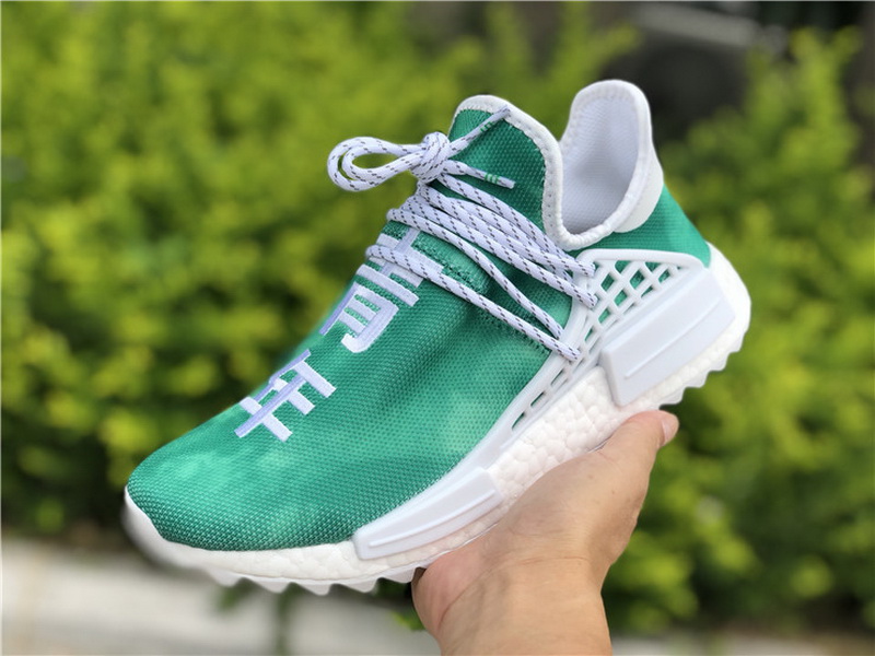 Super max Adidas NMD Human Race Pharrell China Exclusive Green(98% Authentic quality)